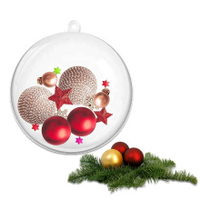 Wholesale Plastic Transparent Christmas Tree Ornament Ball
